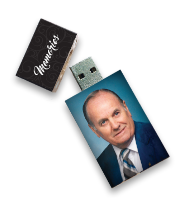 Memorial Movie on Personalized USB Flash Drive