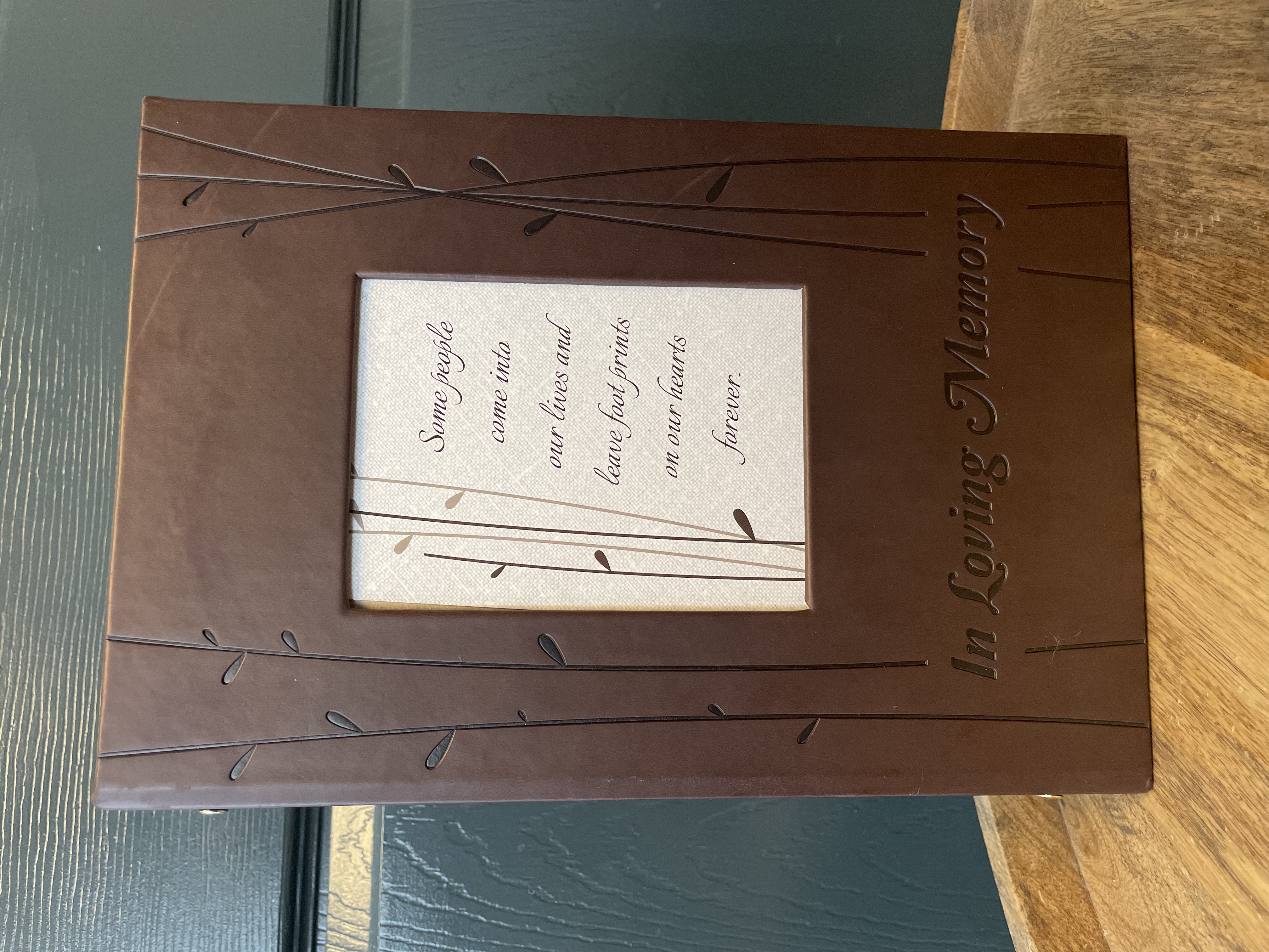 Register Book - Chocolate Brown