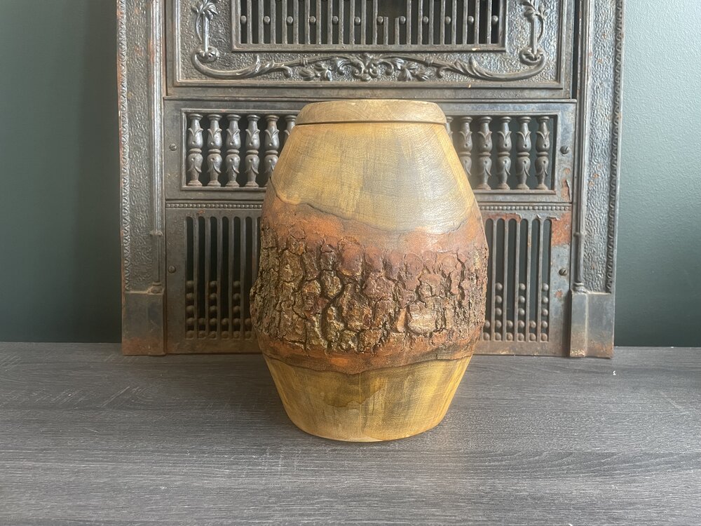 Mango Wood Urn